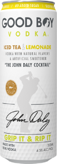 Good Boy Vodka Iced Tea Lemonade The John Daly Cocktail   JOHN DALY ICED TEA LEMONADE 